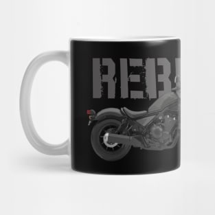 Honda Rebel 500 19 black, s Mug